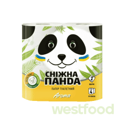 Папір туал. Сніжна панда Арома 4 рул /уп.16шт/