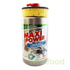 Засіб д/миття посуду MaxiPower 1л Платинум /уп.6шт/