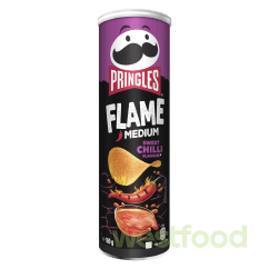 Чіпси Pringles 160г Flame Medium sweet chilli/в уп.9шт/