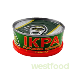 Ікра лососева зерниста Шаланда 100г ж/б