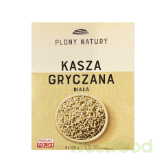 Гречка біла порційна 4*100г /в уп.12шт/ Plony natury