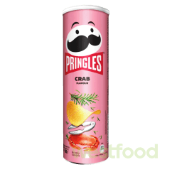 Чіпси Pringles 165г Краб Crab  /в уп.19шт/