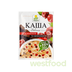 Каша Терра 38г Вівсяна з вишнею та шоколадом /в уп.12шт/