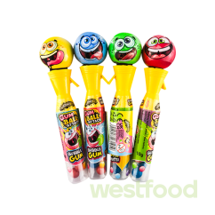 Цукерки JohnyBee Gum Ball Attack 10г /уп.16шт/