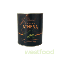 Перець Aegean ATHENA 3(1,5)кг ж/б Халапеньо різаний /в уп.6 шт/