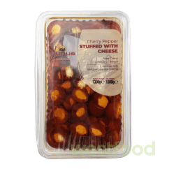 Перець Yunus 1,8кг черв.чері з сиром, в/у /уп.2 шт/