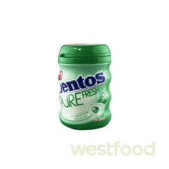 Жув.гумка MENTOS Банка 56г Солодка м'ята /в уп.6шт/