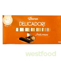 Шоколад Delicadore Ірланський крем 200г /уп.12шт/