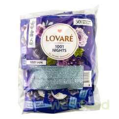 Чай LOVARE 1001 Ніч 50 пак. прозора уп. /уп.9шт/