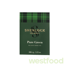 Чай Sherlock Pure Green, зел байх 100г  /уп.14шт/