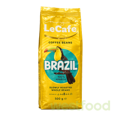 Кава в зернах LeCafe Brazil 500г /уп.10шт/
