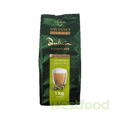 Капучіно SWISSO Дубайський шоколад 1кг /уп.10шт/
