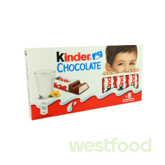 н.в Шоколад Kinder Chocolate T8, упаковка 10шт/в ящ.4уп./