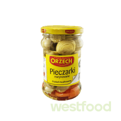 Печериці мариновані Orzech 280г /уп.10шт/