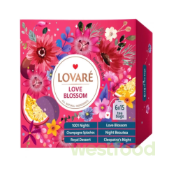 Чай LOVARE Асорті 90пак Love Blossom /уп.4шт/