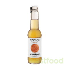 Напій Комбуча Spraga 250мл скло Персик /уп.12шт/