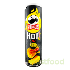 Чіпси Pringles 160г HOT Cheese&Chilli/в уп.19шт/