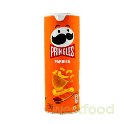 Чіпси Pringles 130г паприка /в уп.12шт/