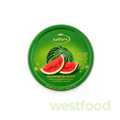 Льодяники Kalfany 150г Watermelon кавун  ж/б /в уп.10шт/