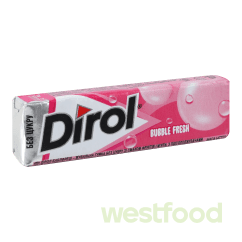 Жувальна гумка Dirol Bubble fresh 14г /уп.30шт/