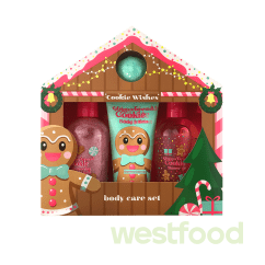 Новорічний набір з косметикою Cookie Wishes хатинка /уп. 4шт