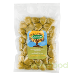 Оливки Калімера Халкідікіс ATLAS зелені з/к 250г пакет