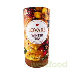 Чай LOVARE Тубус 80г Winter Tea /уп.10шт/