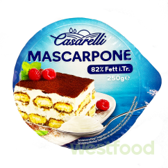 Крем-сир Маскарпоне 250г Casarelli /в уп.12шт/