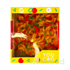 Жув.цукерки YooCoo 1,5кг Черв'ячки жув./Gummi Worms