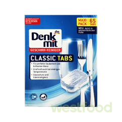 Таблетки для посудом.машини Denkmit Classic 65шт/в уп.5шт/