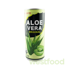 Напій Aloe Vera 240мл ж/б Оригінал /уп.6/30шт/