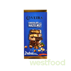 Шоколад DUBAI Veira 100г з фундуком
