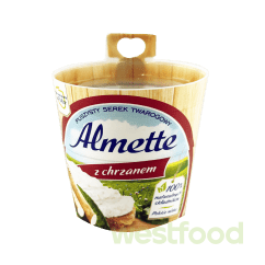 Крем-сир Almette з хріном 150г /в уп.8шт/