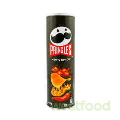 Чіпси Pringles 175г Hot & Spicy /в уп.19шт/