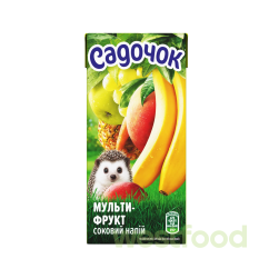 Сік Садочок 0,95л  мультифрукт /в уп.12шт/