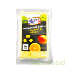 Сир Ilchester Wensleydale 150г з манго та апельсином