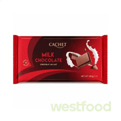 Шоколад Cachet 500г Milk Chocolate /в уп.30шт/