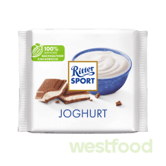 Шоколад Ritter Sport Joghurt 100г, шт /в уп.12шт/
