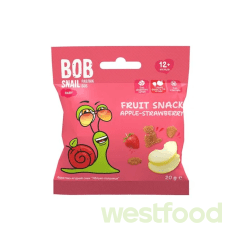 Снек Bob Snail яблуко-полуниця 20г з 12 місяців