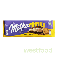 Шоколад Milka 300г Choco & Biscuit(Keks) /в уп.12шт/