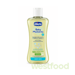 Гель для душу та шампунь Chicco 200мл делікат.з вівсом /в уп.6шт/