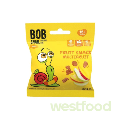 Снек Bob Snail мультифруктовий 20г з 12 місяців