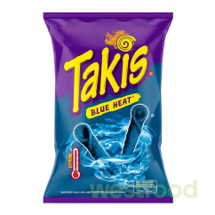 Чіпси Takis 100г Blue Heat Чилі та лайм /уп.18шт/