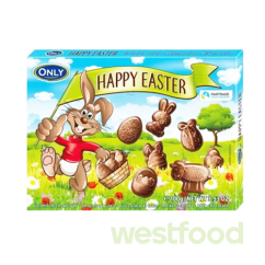 Шоколад Only HappyEaster фігурки 100г/в уп.22шт/