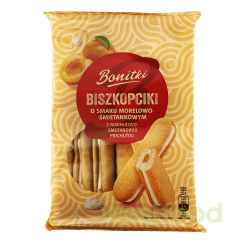 Печиво Bonitki з вершково-абрикосовою начинкою 170г /в уп.16шт/