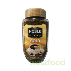 Кава розчинна Noble Cafe Gold 200 г скло /в уп.9 шт/