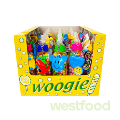 Драже Woogie  Пляшечка з іграшкою, упаковка 25шт*100г