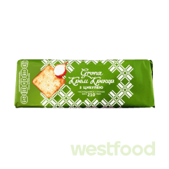 Печиво Грона Крем-Крекер з цибулею 210г /уп.16шт/
