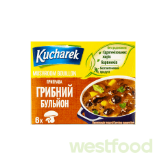 Бульйонні кубики Kucharek 60г грибні /уп.24шт/