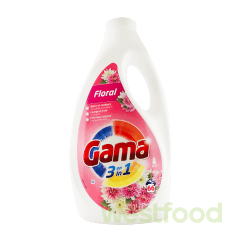 Гель для прання Gama 3л Квіти /уп.4 шт/
